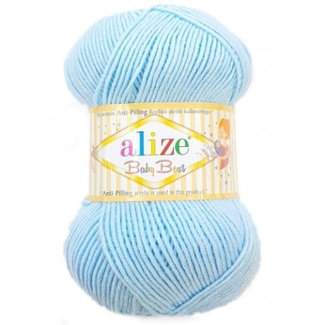 Alize Baby Best 183 błękitny