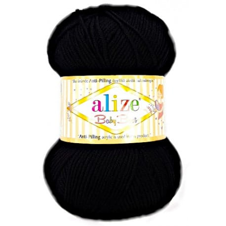 Alize Baby Best 60 czarny
