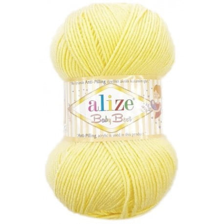 Alize Baby Best 250 jasny żółty
