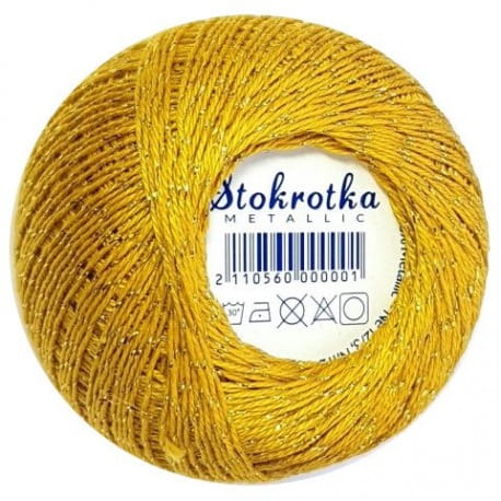 Stokrotka Metallic Altin Basak 1726 złoty ze złotą