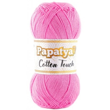 Papatya Cotton Touch 230 różowy (50g)