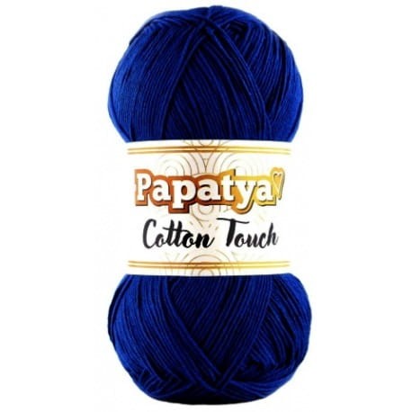 Papatya Cotton Touch 480 granatowy (50g)