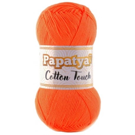 Papatya Cotton Touch 970 oranż (50g)