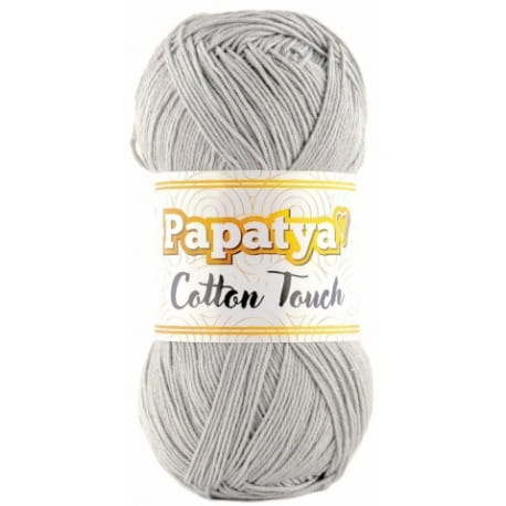 Papatya Cotton Touch 1130 jasny szary (50g)