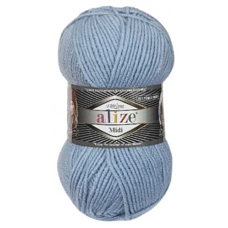 Alize Superlana MIDI 480 jasny niebieski