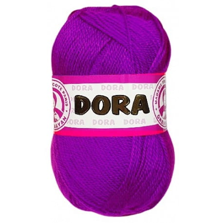 Madame Tricote Dora 220 neonowy fiolet