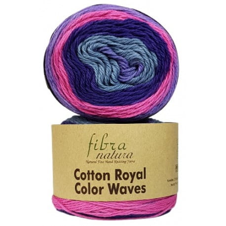 Fibra Natura Cotton Royal Color Waves 22-08