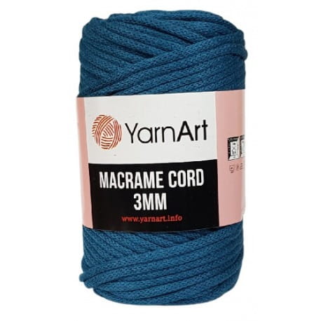 YarnArt Macrame Cord 3mm 789 morski