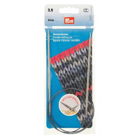 Druty na żyłce Prym 3.5mm/80cm