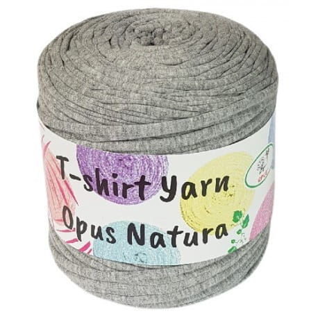 Opus T-shirt Yarn szary