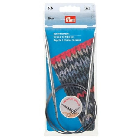 Druty na żyłce Prym 5.5mm/80cm