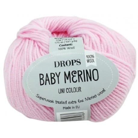 Drops Baby Merino 05 jasny różowy