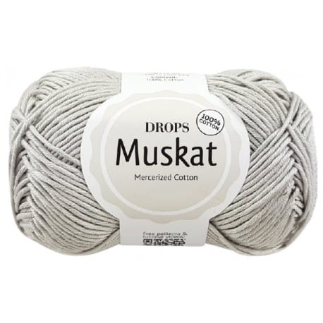 Drops Muskat 19 popielaty