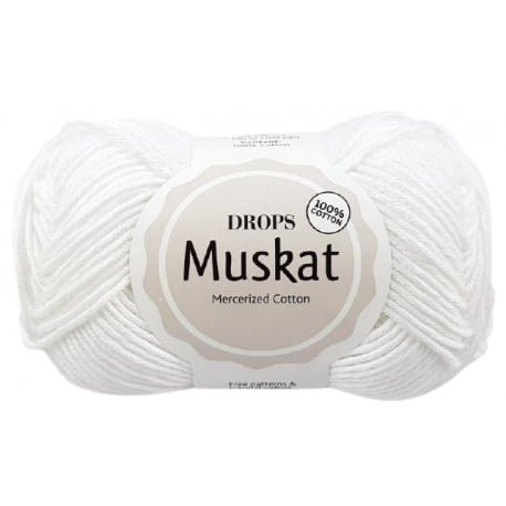 Drops Muskat 18 biały