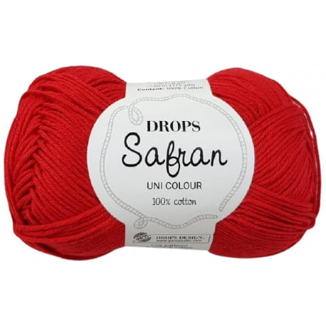 DROPS Safran 19 czerwony
