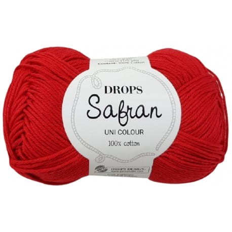 DROPS Safran 19 czerwony