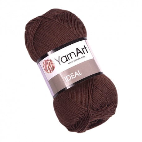 YarnArt Ideal 32 brązowy
