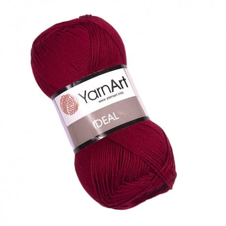 YarnArt Ideal 38 bordowy