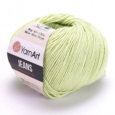 YarnArt Jeans 11 pastelowa zieleń