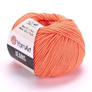 YarnArt Jeans 23 pomarańczowy