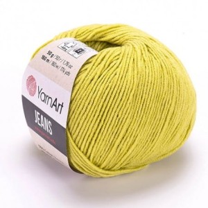 YarnArt Jeans 29 limonkowy
