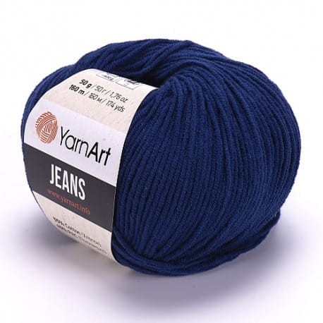 YarnArt Jeans 54 granatowy
