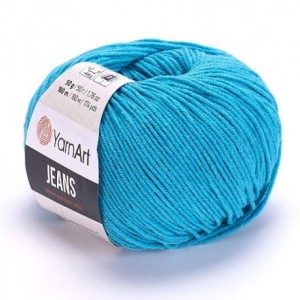 YarnArt Jeans 55 turkusowy2