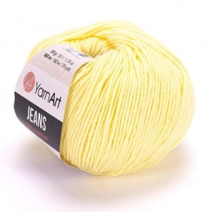 YarnArt Jeans 67 jasny żółty