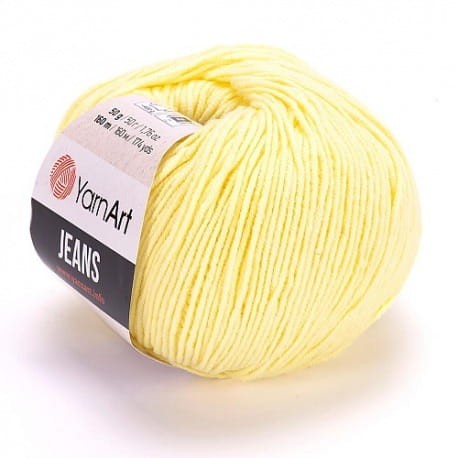 YarnArt Jeans 67 jasny żółty