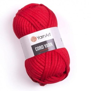 YarnArt Cord Yarn 773 czerwony