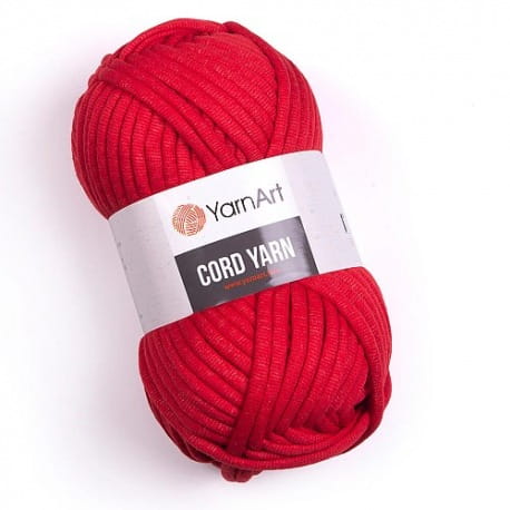 YarnArt Cord Yarn 773 czerwony