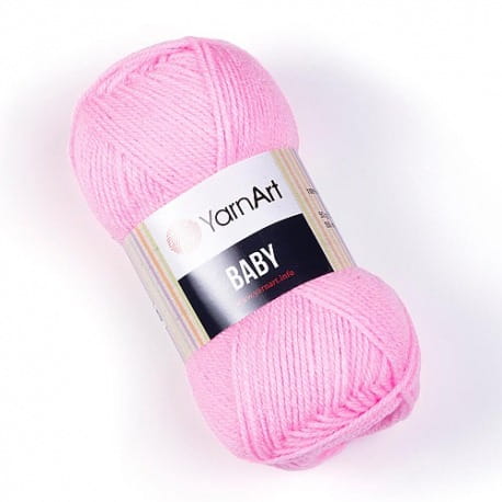 YarnArt Baby 217 jasny różowy
