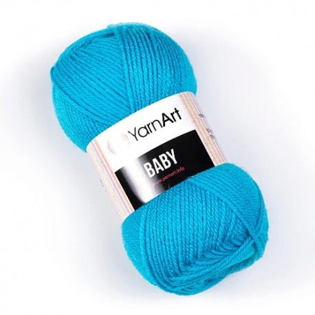 YarnArt Baby 552 turkusowy