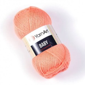 YarnArt Baby 622 łososiowy