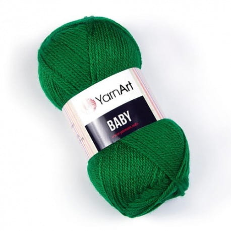YarnArt Baby 338 zielony