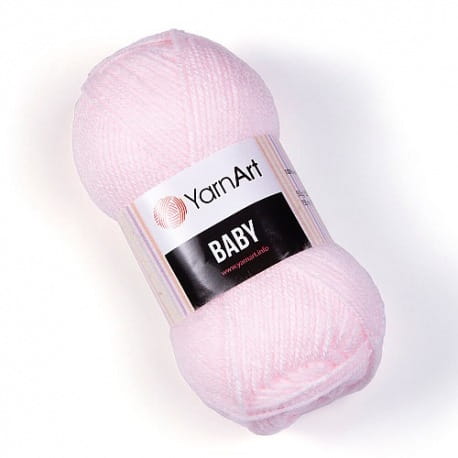 YarnArt Baby 853 pastelowy róż