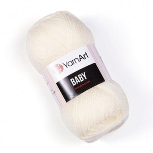 YarnArt Baby 502 kremowy
