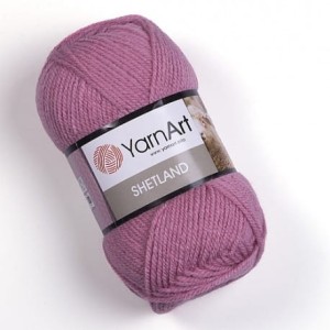 YarnArt Shetland 508 brudny róż