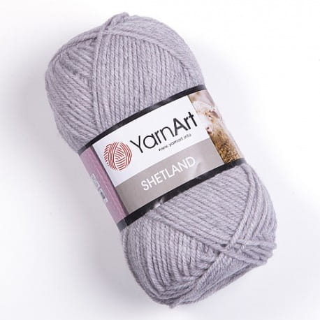 YarnArt Shetland 529 jasny szary