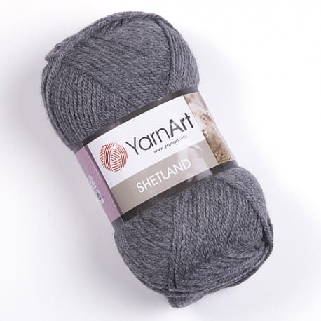 YarnArt Shetland 531 ciemny szary