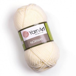 YarnArt Norway 851 ekri