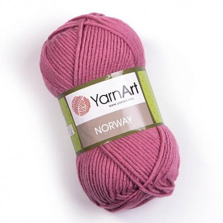 YarnArt Norway 3017 róż indyjski