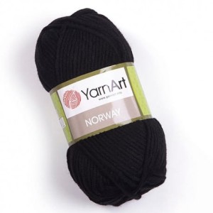YarnArt Norway 30 czarny