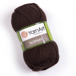 YarnArt Norway 217 brązowy