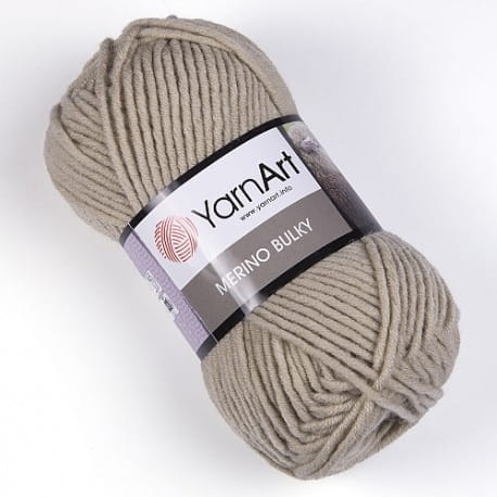 YarnArt Merino Bulky 033 chłodny beżowy