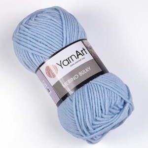 YarnArt Merino Bulky 215 pastelowy błękit