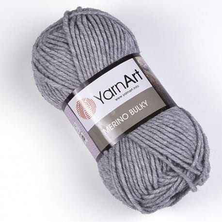 YarnArt Merino Bulky 282 jasny szary