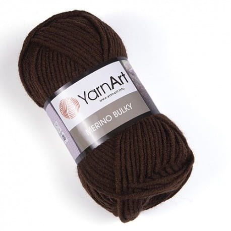YarnArt Merino Bulky 3067 brązowy