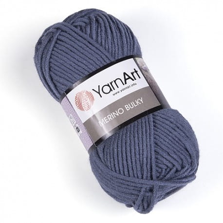 YarnArt Merino Bulky 3088 stalowy