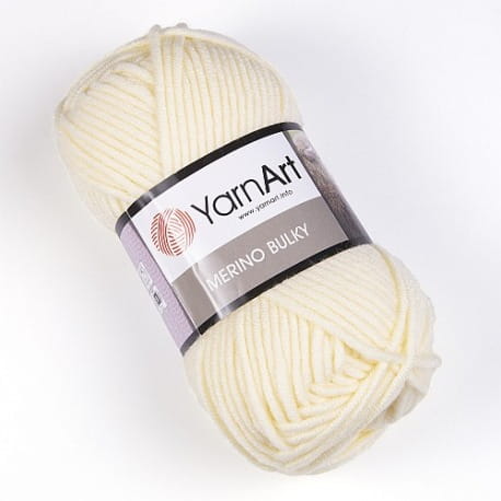 YarnArt Merino Bulky 7003 kremowy